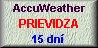 15 days forecast for Prievidza