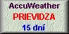 15 days forecast for Prievidza